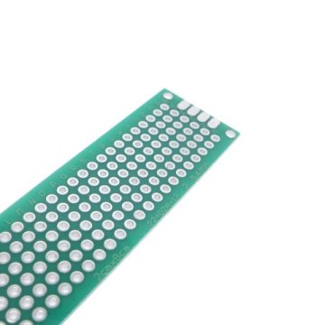 İki Üzlü Deşikli Plata - Pertinax 2x8sm