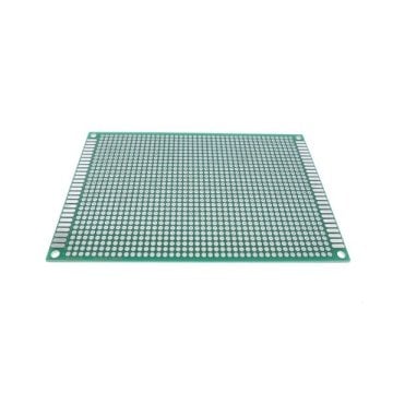 İki Üzlü Deşikli Plata - Pertinax 8x12sm