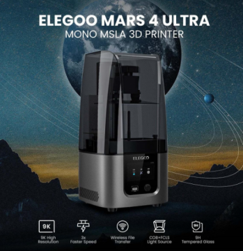 Elegoo Mars 4 Ultra Reçineli MSLA 3D Printer