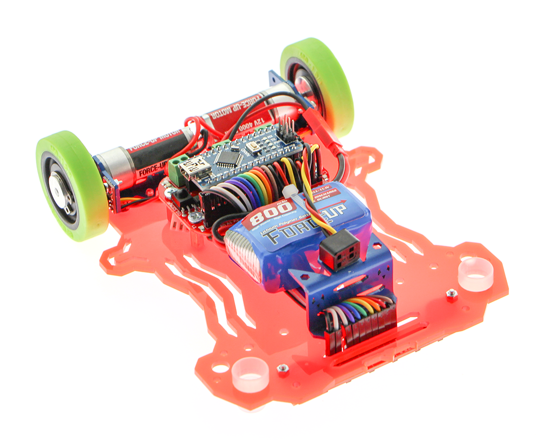 Panter Sürətli Xətt İzləyən Robot Dəsti Enkoderli