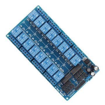 16'lı 5V Rele Kartı - 16 Way 5V Relay Module