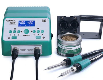 Yihua 938D+ Yeni Versiya Antistatik LCD Ekranlı Lehimləmə Stansiyası