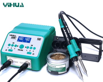 Yihua 938D+ Yeni Versiya Antistatik LCD Ekranlı Lehimləmə Stansiyası