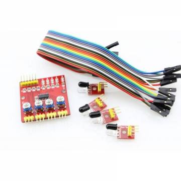 4'lü Xətt İzləyən Sensor Dəsti