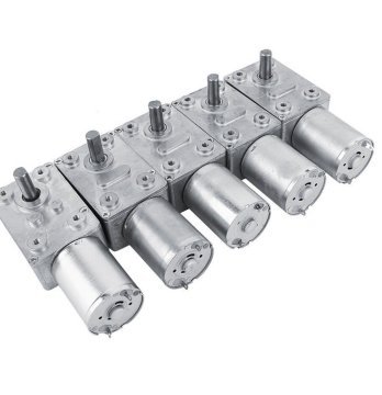 12V L Reduktorlu 200 RPM DC Motor