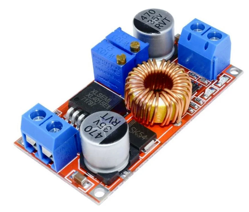 XL4015 DC-DC 5A Gərginlik Düşürücü - Litium Batareya Şarj Modulu