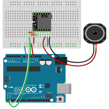 Mini MP3 Oynatıcı DF Player - Arduino ilə Uyğun