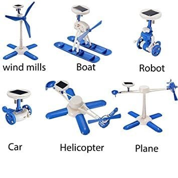6′lı Günəş Enerjili Robot Dəsti