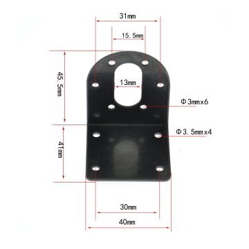 37 mm Motor Tutucu Aparat Metal
