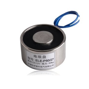 P50/27 Elektro Maqnit 12V - 50 kq Tutma Gücü
