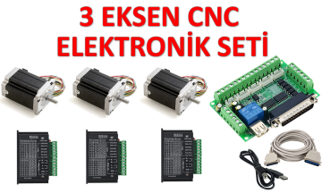 3 Oxlu CNC Elektronika Dəsti