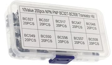 Tranzistor Dəsti - 200 Ədəd 10 Çeşid