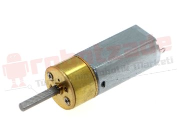 Spark 12V 2500 RPM DC Motor - Xətt İzləyən Robot Motoru
