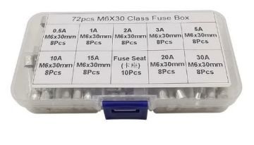 Qoruyucu Dəsti 6x30mm - 72 Ədəd 9 Çeşid