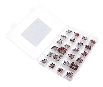 Keramik Kondansator Dəsti - 1200 Ədəd 24 Çeşid