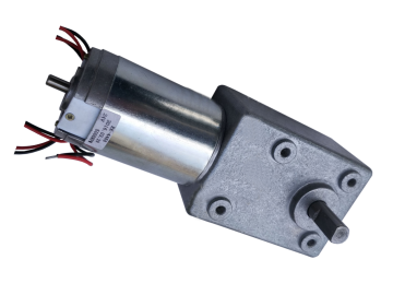 24V 60 RPM L Reduktorlu Yüksək Torklu DC Motor