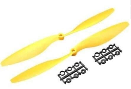 11x5.5 Pərvanə Dəsti - CW/CCW - Sarı