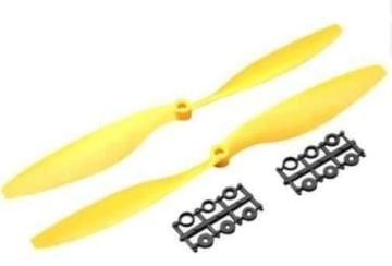 11x5.5 Pərvanə Dəsti - CW/CCW - Sarı