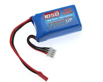 11.1V Li-Po Batareya 1050mAh