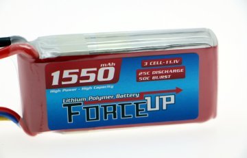 11.1V Li-Po Batareya 1550mAh