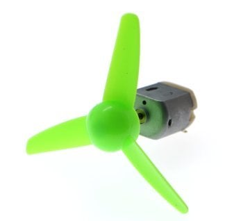 DC Motor və Yaşıl Pərvanə Dəsti | 3-6 Volt