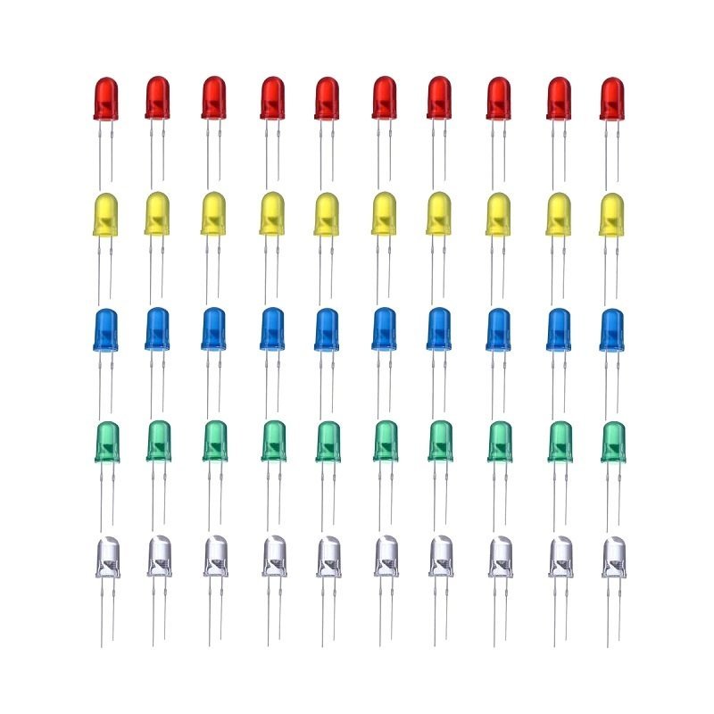 5mm LED Dəsti - 50 Ədəd