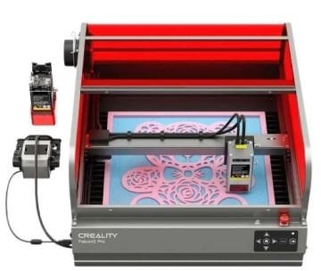 Creality Falcon 2 Pro 40W Lazer Oyma və Kəsmə Cihazı + 1.6W