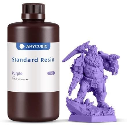 Anycubic Standart Reçine Bənövşəyi - 1 kq