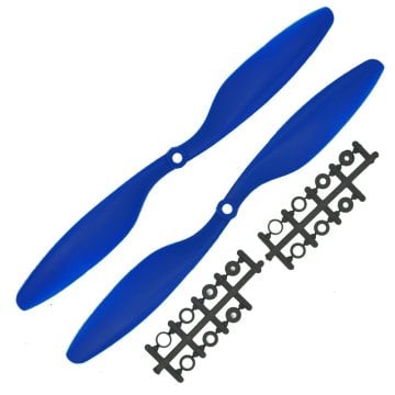 1045 Mavi Plastik CW/CCW Pərvanə Dəsti