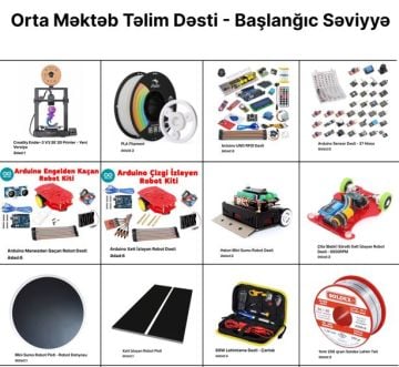 Orta Məktəb Təlim Dəsti - Başlanğıc Səviyyə