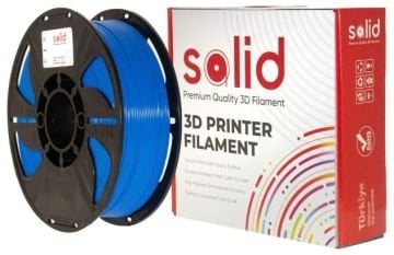 Solid Filament ABS 1.75mm Mavi - 1 kq