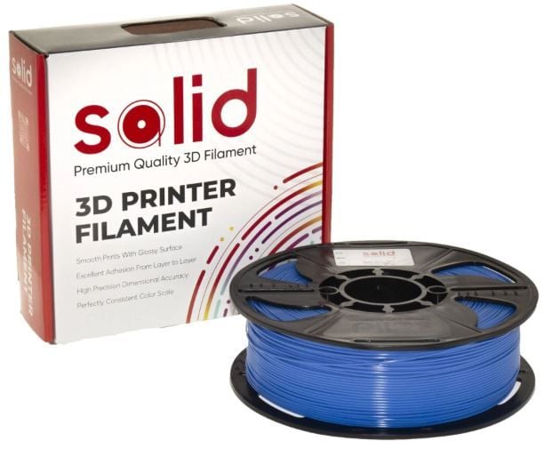 Solid Filament ABS 1.75mm Mavi - 1 kq
