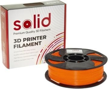 Solid Filament ABS 1.75mm Narıncı - 1 kq