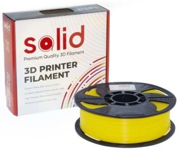 Solid Filament ABS 1.75mm Sarı - 1 kq