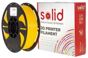 Solid Filament ABS 1.75mm Sarı - 1 kq