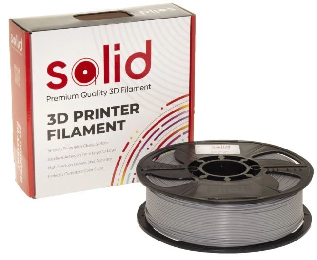Solid Filament ABS 1.75mm Boz - 1 kq