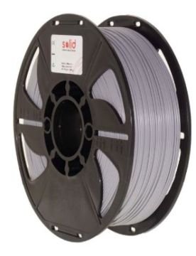 Solid Filament ABS 1.75mm Boz - 1 kq