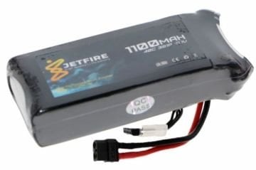 11.1V 1100mAh 40C Li-Po Batareya 3S JetFire Batareya