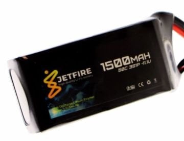 11.1V 1500mAh 50C Li-Po Batareya 3S JetFire Batareya