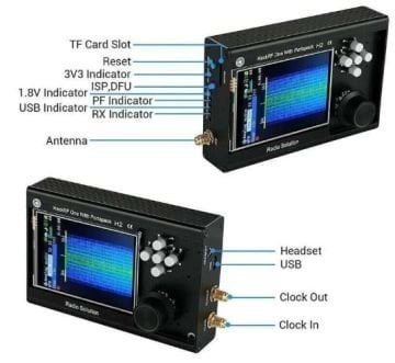 HackRF One PortaPack H2 İnkişaf Kartı