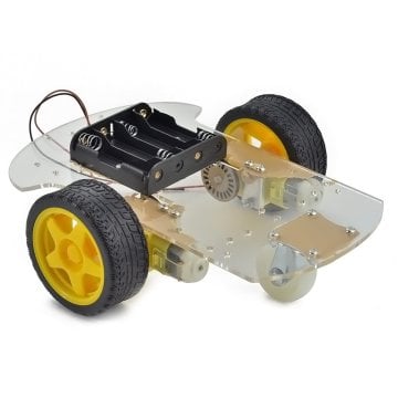 2WD Çoxməqsədli Mobil Robot Platforması