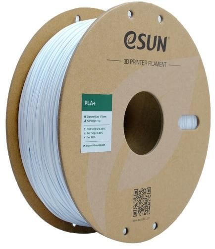 Esun PLA Plus 1.75mm Filament Cold White - 1 kq