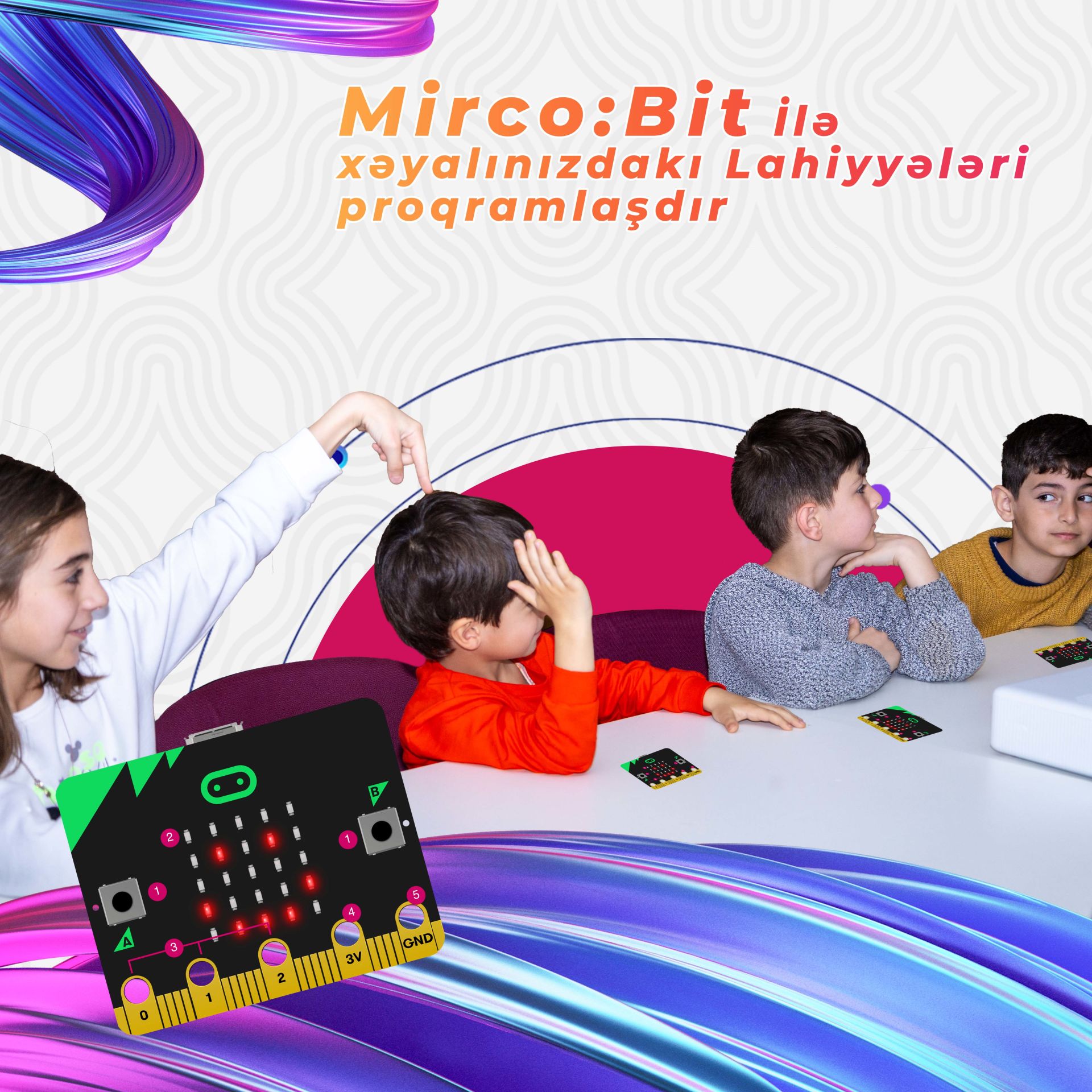 Micro:Bit ilə Robot Texnologiyaları və Proqramlaşdırma Kursu