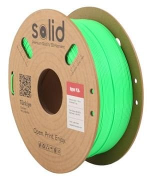 Solid Filament Hyper PLA+ Açıq Yaşıl - 1 kq