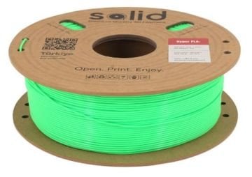 Solid Filament Hyper PLA+ Açıq Yaşıl - 1 kq
