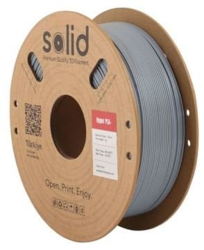 Solid Filament Hyper PLA+ Boz - 1 kq