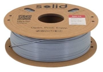Solid Filament Hyper PLA+ Boz - 1 kq