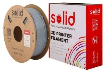 Solid Filament Hyper PLA+ Boz - 1 kq