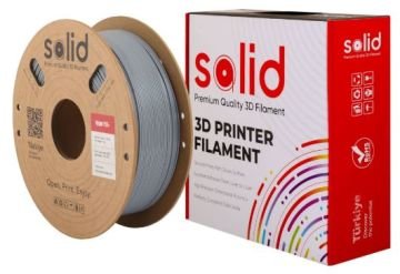 Solid Filament Hyper PLA+ Boz - 1 kq