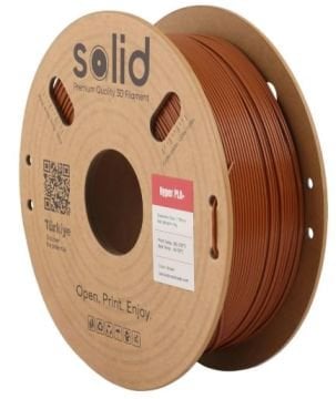 Solid Filament Hyper PLA+ Qəhvəyi - 1 kq